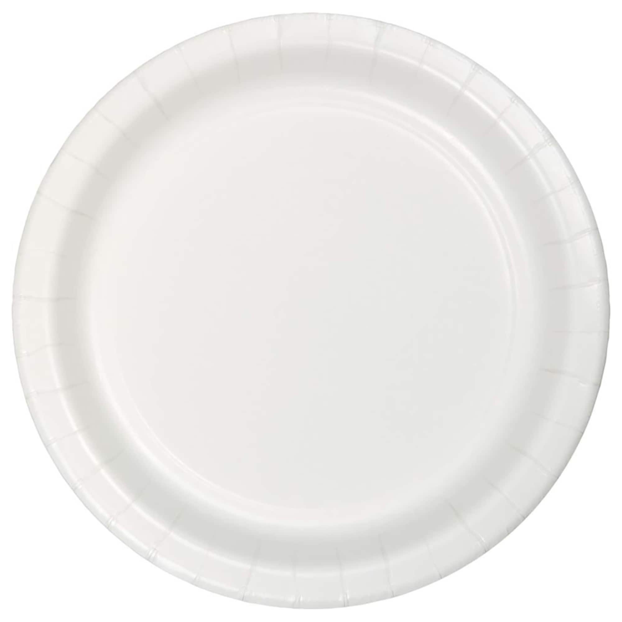 9" Solid Paper Plates